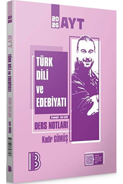 Benim Hocam Yayınları Benim Hocam 2026 AYT Türk Dili ve Edebiyatı Ders Notları