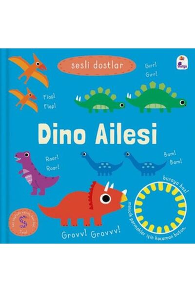 İndigo Kitap Sesli Dostlar - Dino Ailesi (Sesli Kitap)