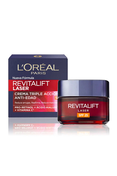 L'Oreal Paris Crema faciala anti-rid cu protectie solara medie, L’oreal Paris...