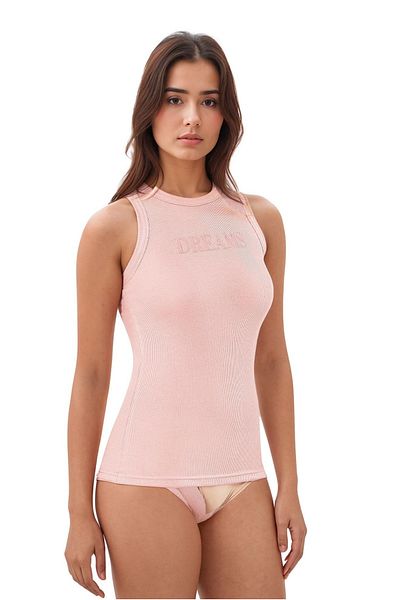 QKK Women's Modal Cotton Lycra Embossed Printed Camisole 2-Piece Undershirt Q6K6K5T0Ka