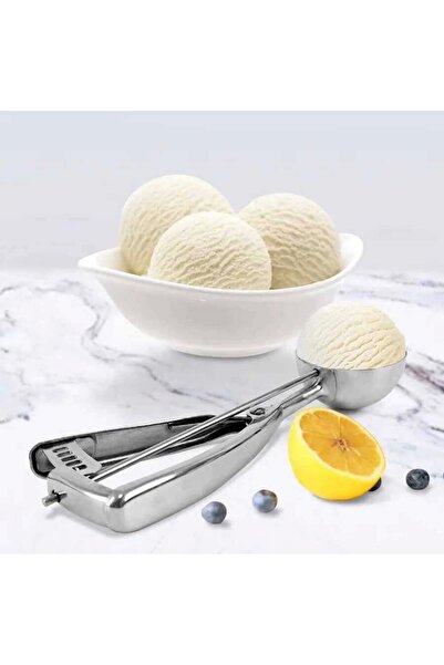 artizanmutfak Steel Ice Cream Serving Spoon |   Ice Cream Scissors 50 mm (Pdm-50)