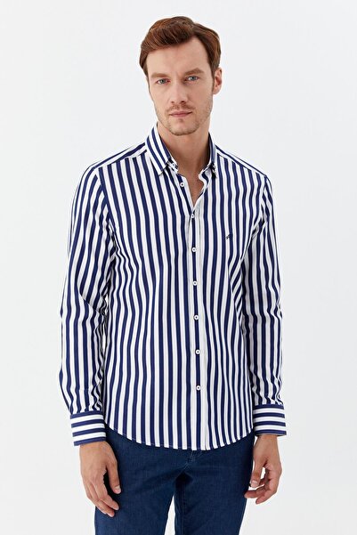 Sabri Özel GOMLEK-GMLK15 Lacivert