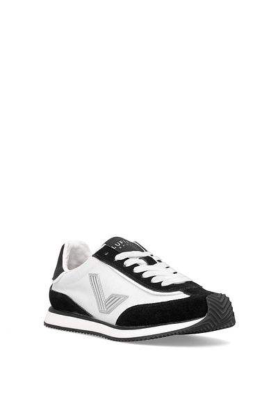 Lufian 112230276 Gaban Men's Genuine Leather Classic Sneaker Black
