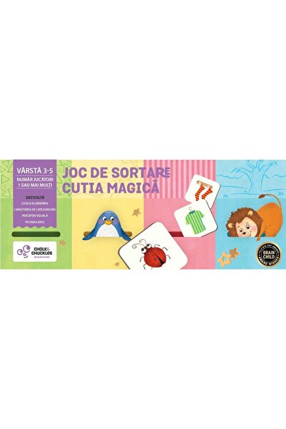 Chalk and Chuckles Joc de sortare - Cutia magica
