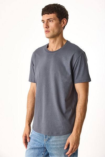 VENA Walker Crew Neck Slim Fit 100% Cotton T-Shirt