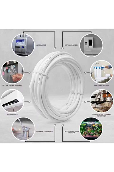 GE Approved pipes for water purification systems