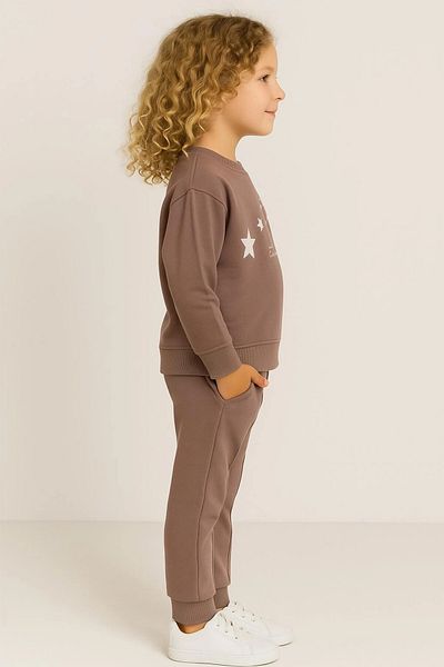 My Hanne Star Printed Girl's Suit 20452