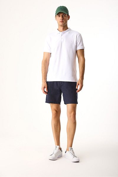 VENA Martin Slim Fit Polo Collar Pique T-Shirt