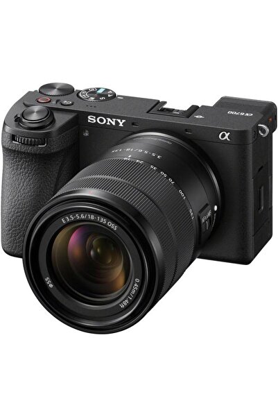 Sony A6700 Mirrorless Camera with 18-135mm Lens, APS-C, 26MP, 4K, AI, 5-Axis Stabilization (Black)