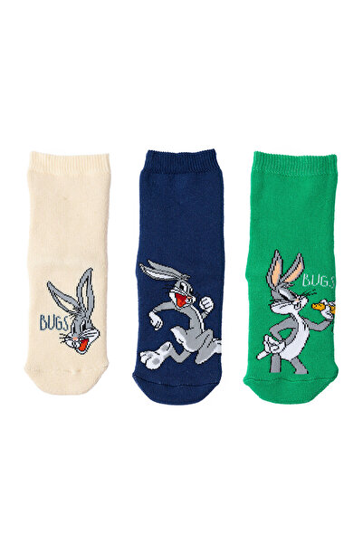 Looney Tunes Loney Tunes HelloBaby 3lü Havlu Çorap