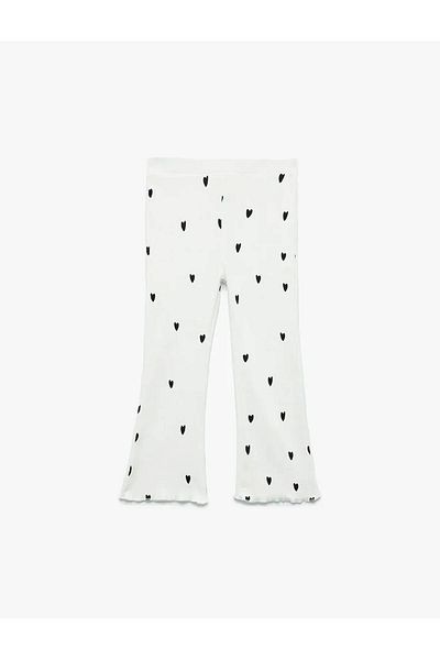 Koton Cotton Heart Printed Camisole Spanish Leggings