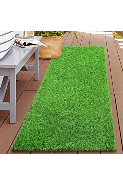 genric سجادة عشب صناعي FFD مقاس 2×1 متر - سجادة عشب واقعية ناعمة بسمك 3 سم لل...