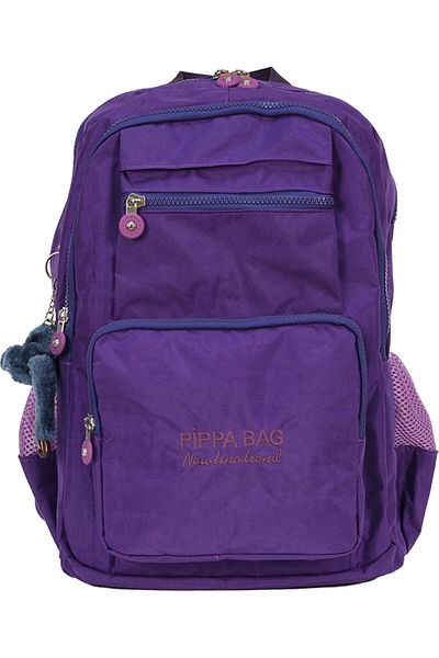 Pippa İlus Four-Eye School and Daily Backpack (Purple - Women - Cnt8035-08)