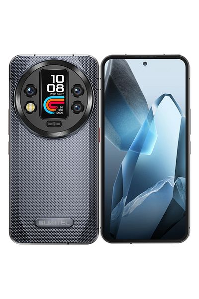 oukitel Mobile phone WP200 Pro, Grey, 5G, 6.7" FHD+, Detachable Screen, 72GB RAM(24GB+48GB), 1TB ROM