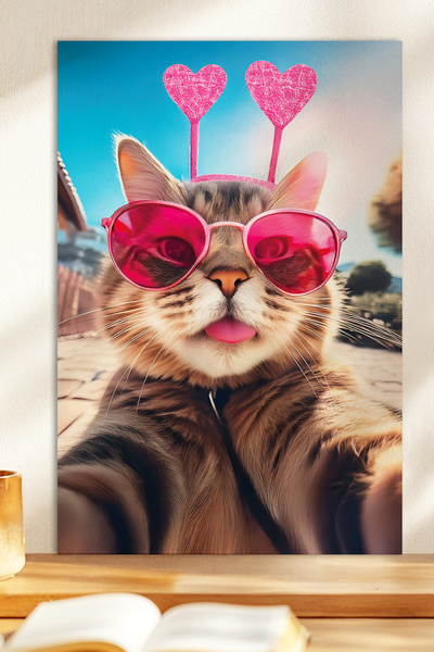 Zevahir Mobilya Dekorasyon 1 bucată de pictură MDF cu aspect de lemn tematic ...