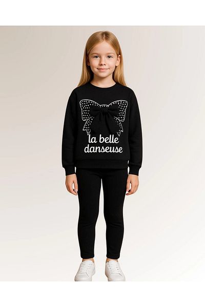 My Hanne Girl's Suit with Bow Accessories 20451