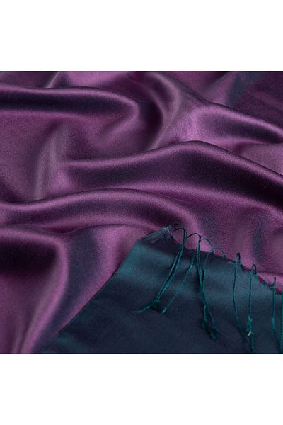 ipekevi Raspberry Double Sided Silk Shawl