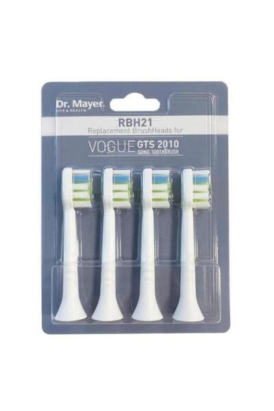 Dr. Mayer Set 4 electric toothbrush heads compatible with Dr. Mayer GTS 2010