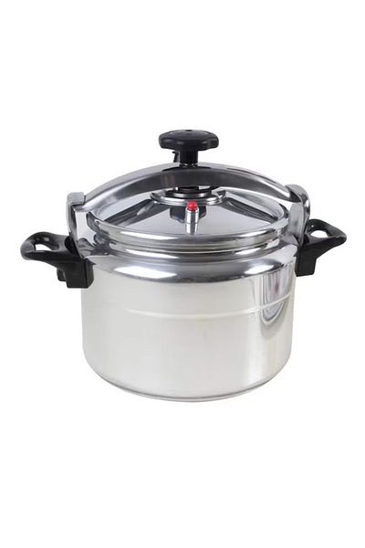 Denx Aluminum Pressure Cooker Silver 9 Liter,DX3429