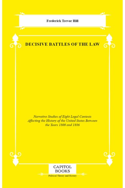 PAPER BOOKS Decisive Battles of the Law