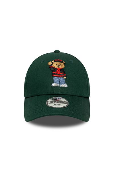 NEW ERA Bear 9Forty Acmilan Dkg Green Children's Hat