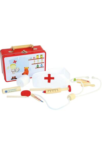 Woodyland Jucarie din lemn - Trusa de doctor