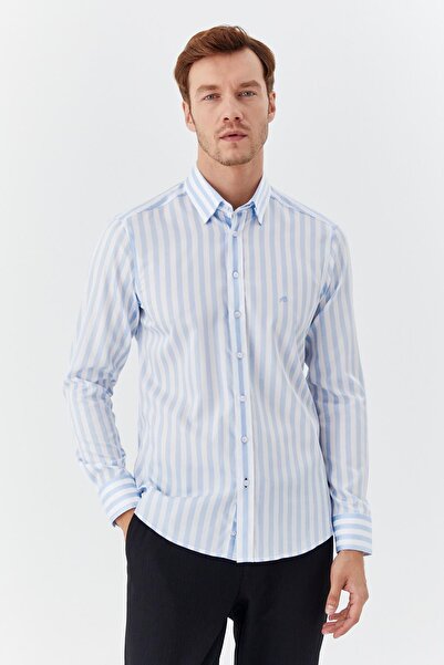 Sabri Özel GOMLEK-GMLK15 Mavi