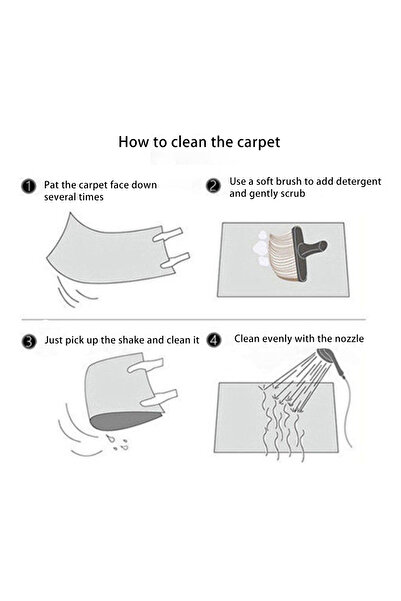 sharpdo Modern Dining Room Home Bedroom Carpet Floor Mat