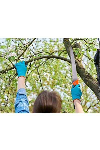 divendi-ro Hand saw, with safety sheath, plastic handle, total length 49cm, blade 30cm, black-orange