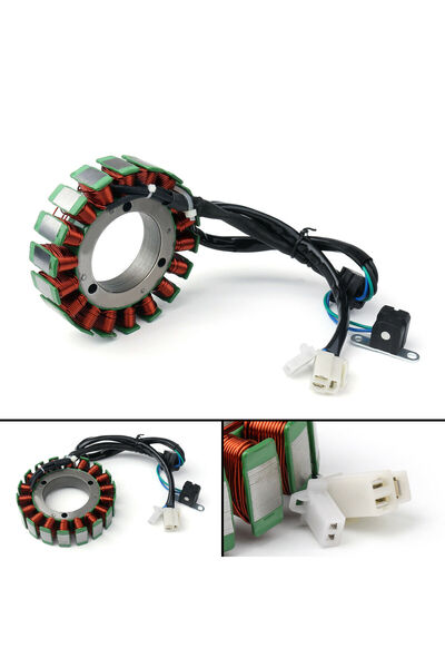 EVO MOTORS Stator Moto Suzuki Boulevard 2005-2009 VL 1500 Alternator Bobina