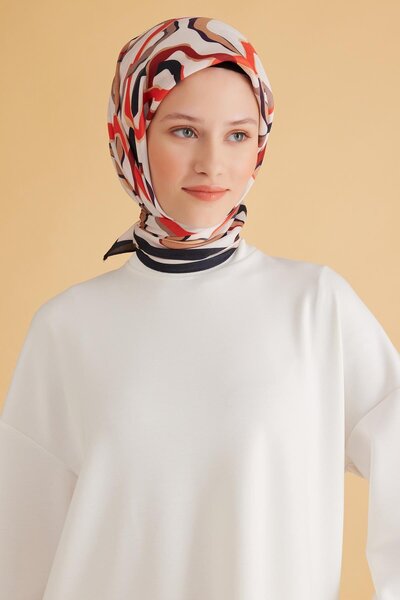 Belli وشاح فريش بيور 4-12 كريم نمط مختلط 49974