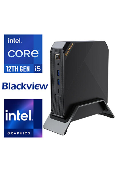 Blackview MP200 Intel Core i5-12450H 16GB 512GB SSD Windows 11 Pro Mini PC MP20016512I5