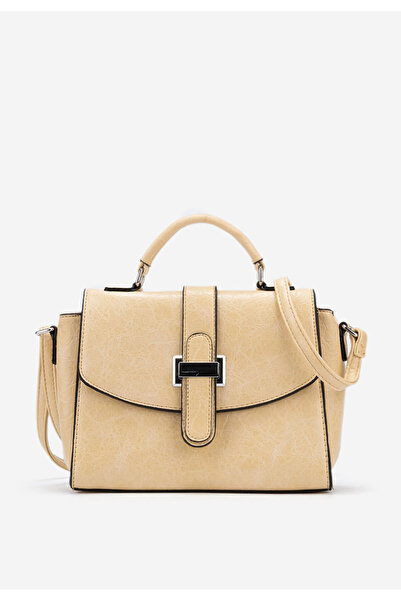 B T Shoes Žlutá ramenní kabelka Nelva