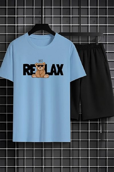 x-compass life Thsort Sort Suit Relax Printed Unisex