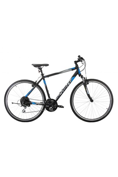 Sprint Bicicletă Sintero Man 28 Negru/Cyan 520 mm 2022