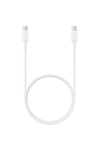 Samsung Cablu de date Tip C - Tip C EP-DG980 3A 1m Alb Bulk