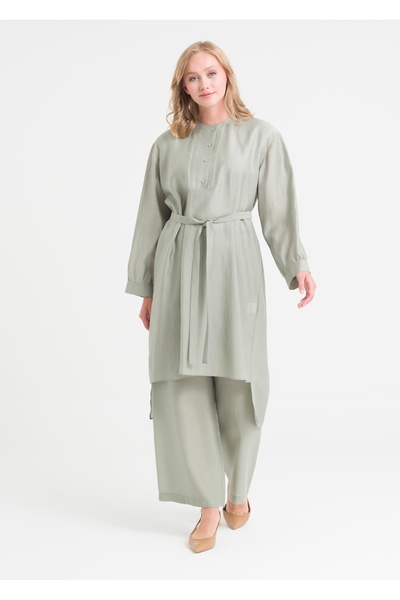Armağan Asymmetrical Crew Neck Tunic