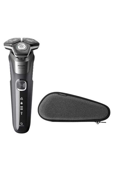 Philips Shaver Series 5000 S5887-30 Battery Autonomy 60min SkinIQ Brown