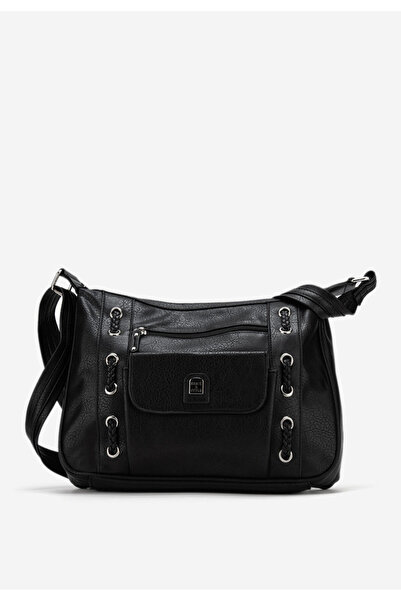 B T Shoes Τσάντα ωμου Katina Μαύρα