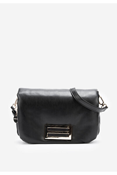 B T Shoes Černá ramenní kabelka Sanya