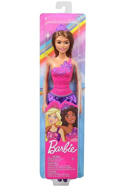 mattel Barbie Princess Doll with Purple Dress