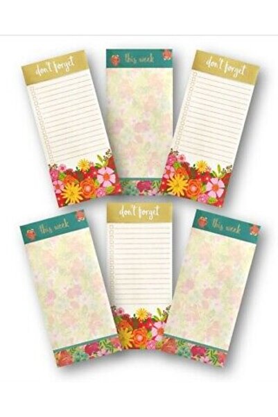 DESİGN GROUP Listpad To Do List Magnetic Notepad Individually Wrapped 100*2 sheets each 7.5 x 3.5 in