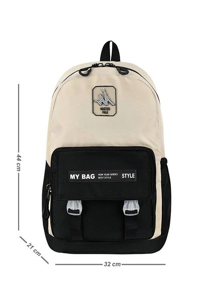 AlphaClub Bag Large Size Water Repellent Fabric Unisex Laptop Travel School & Backpack