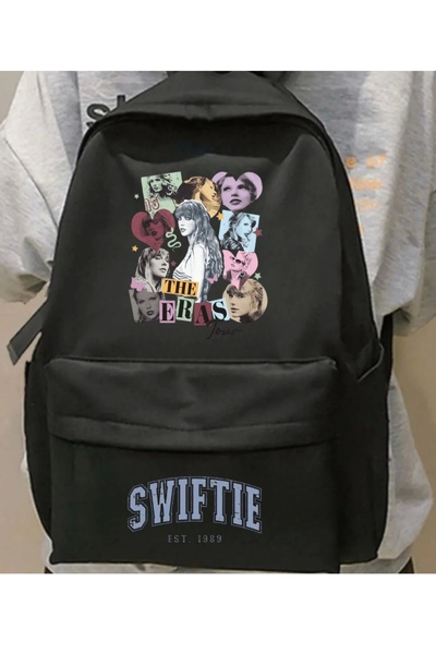 1blood Taylor Swift Printed Unisex School Backpack