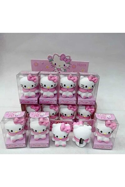 zeynobella 2’li Sevimli Silgi Hello Kitty Kuromi Kapibara Stitch Kalemtıraş O...