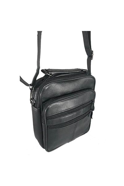 NO BRAND Bag, Genuine leather, Black
