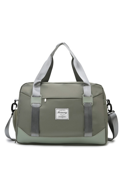 OEM Geantă de voiaj, 26l, nailon, verde iarbă, 45x19x32cm