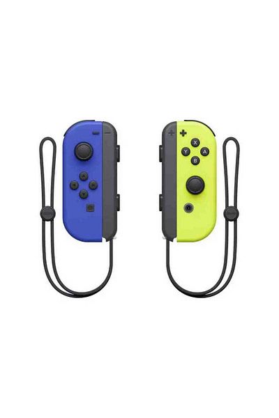 Nintendo Controller Switch Joy pentru Con Pair Blue Neon yellow