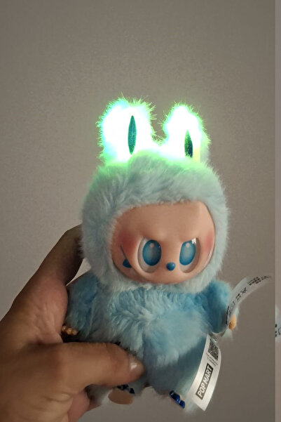 Pofika Labubu Özel Seri,Labubu Şarkısı Söyleyen ve Işıklı Labubu Peluş Oyuncak