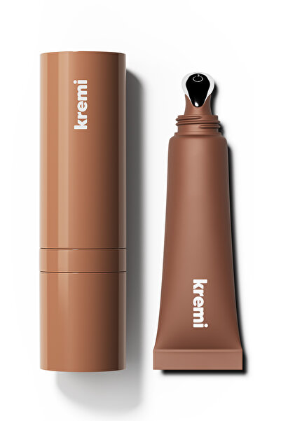 Kremi Kiss&Blush l Lip Balm I Allık Parlatıcı I Seramid Peptit I Kahve I Maky...